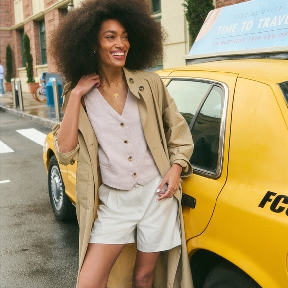 Old Navy Extra High-Waisted Taylor
Trouser Shorts 5-inch inseam Size 3X New - Picture 1 of 13